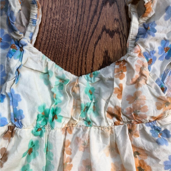 Zara Floral Tiered Dress - Picture 2 of 7